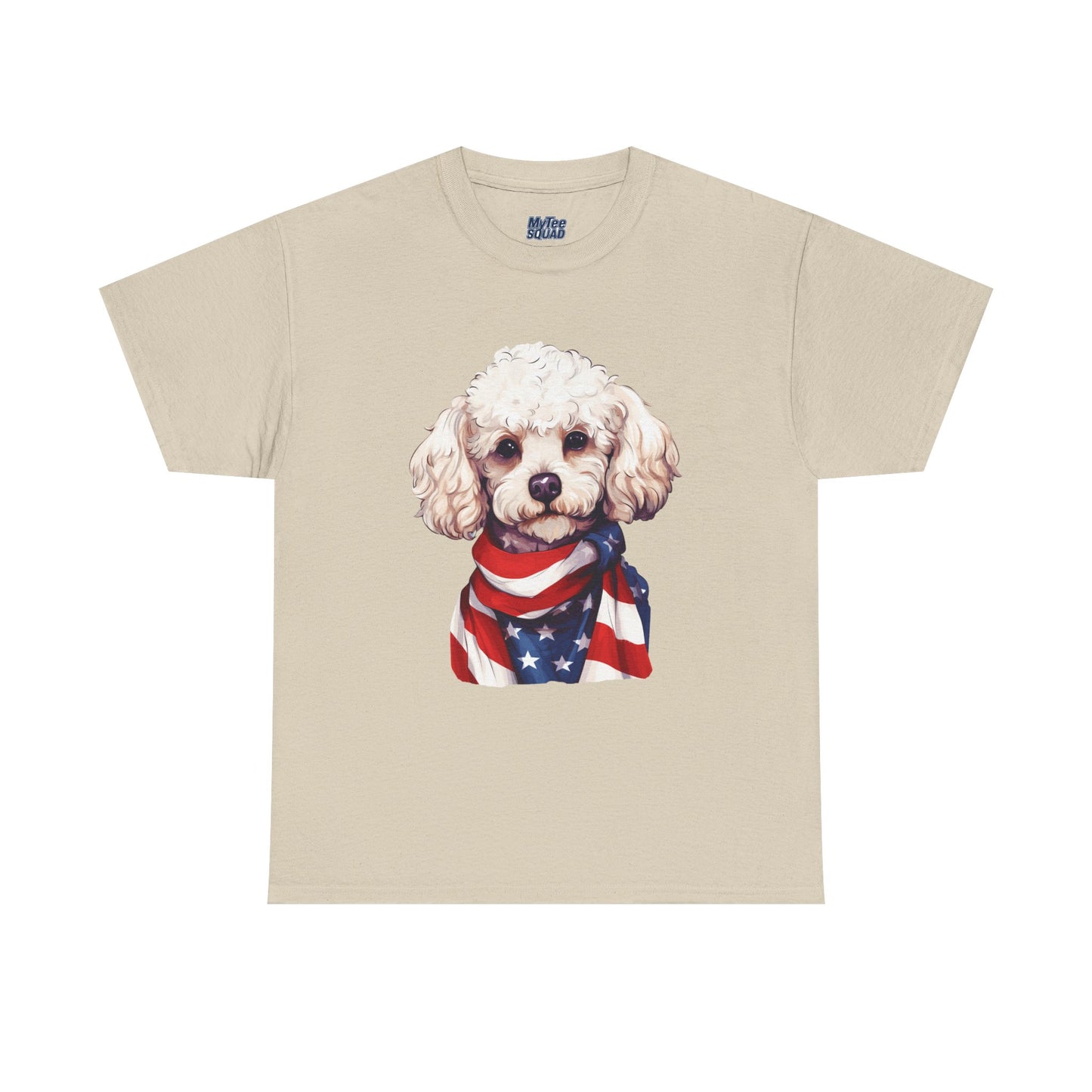 Patriotic Poodle Unisex T-Shirt