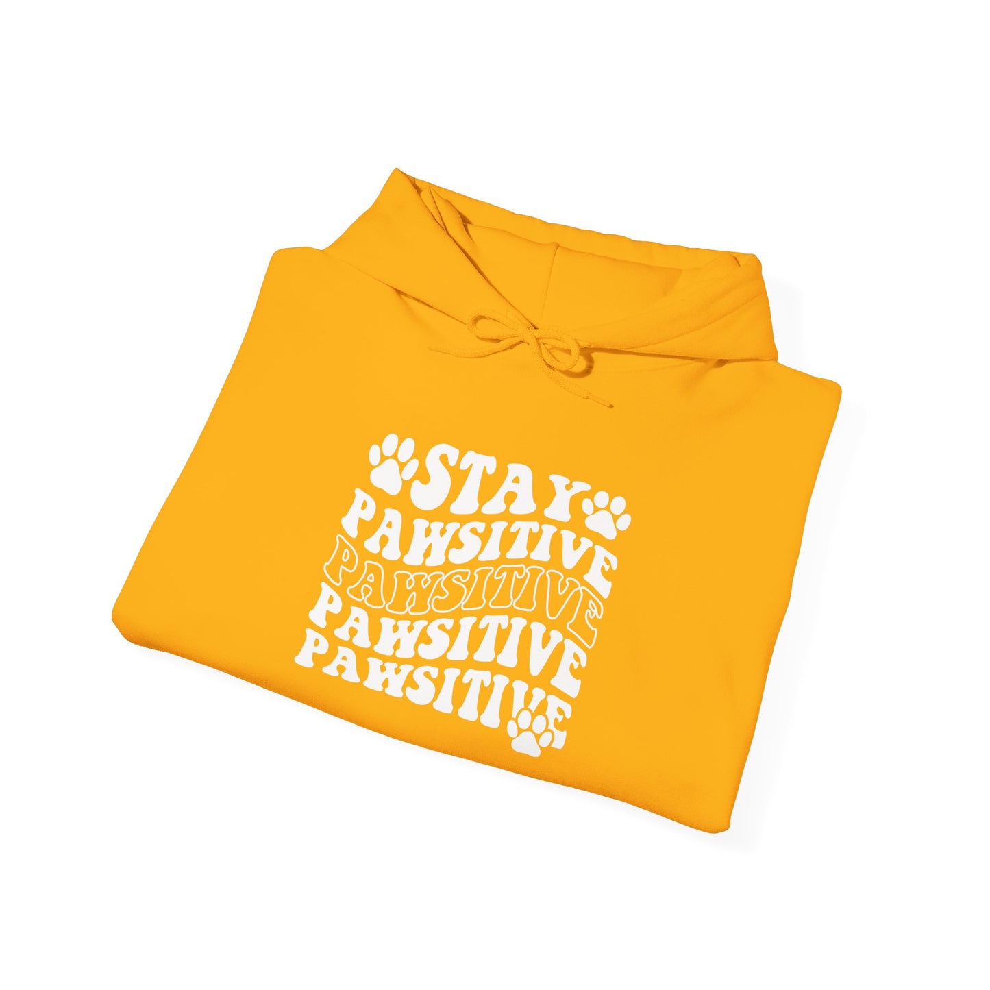 Stay Pawsitive Unisex Hoodie | Perfect for Celebrations & Holidays