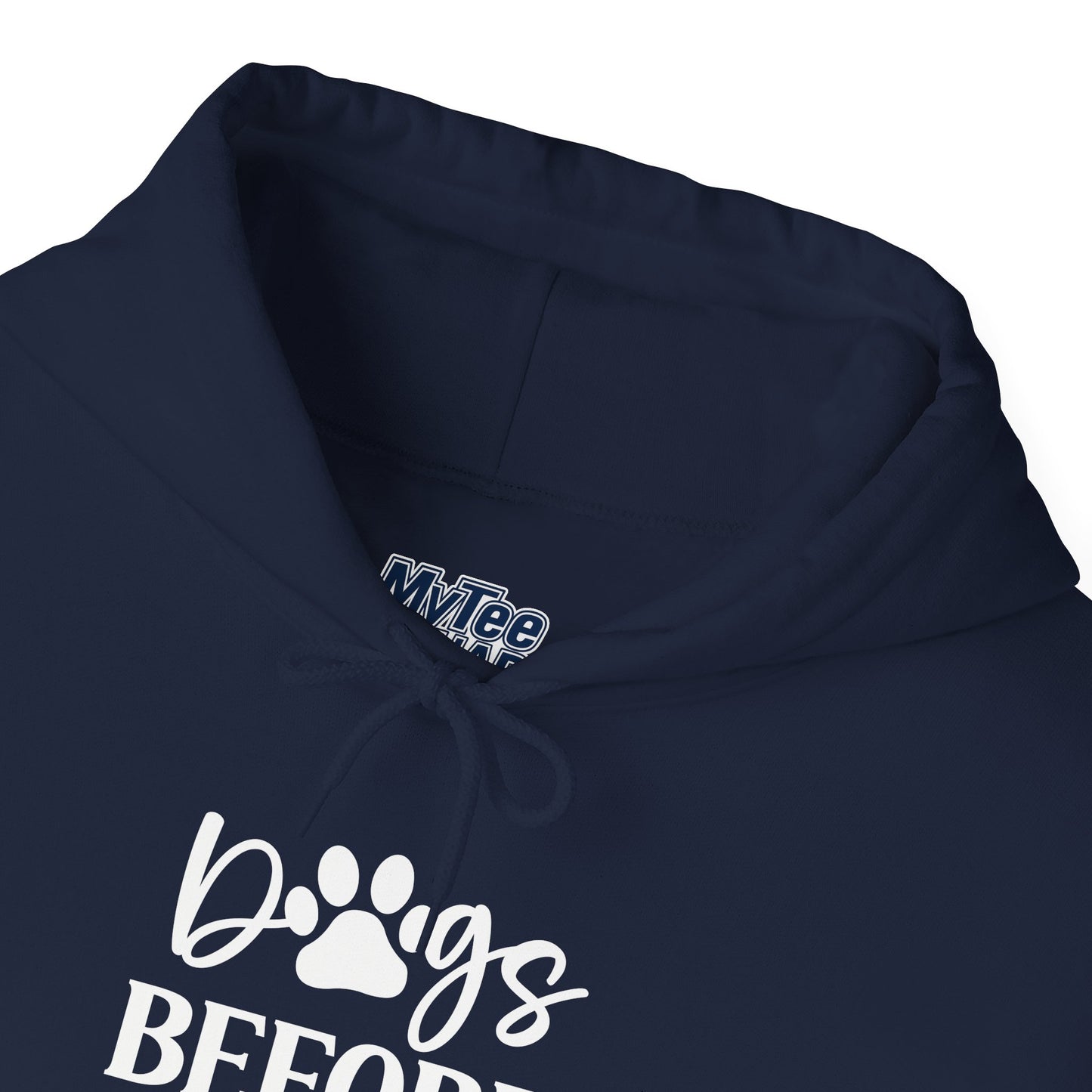 Dogs Before Dudes Hoodie | Cute Pet Lover Sweatshirt