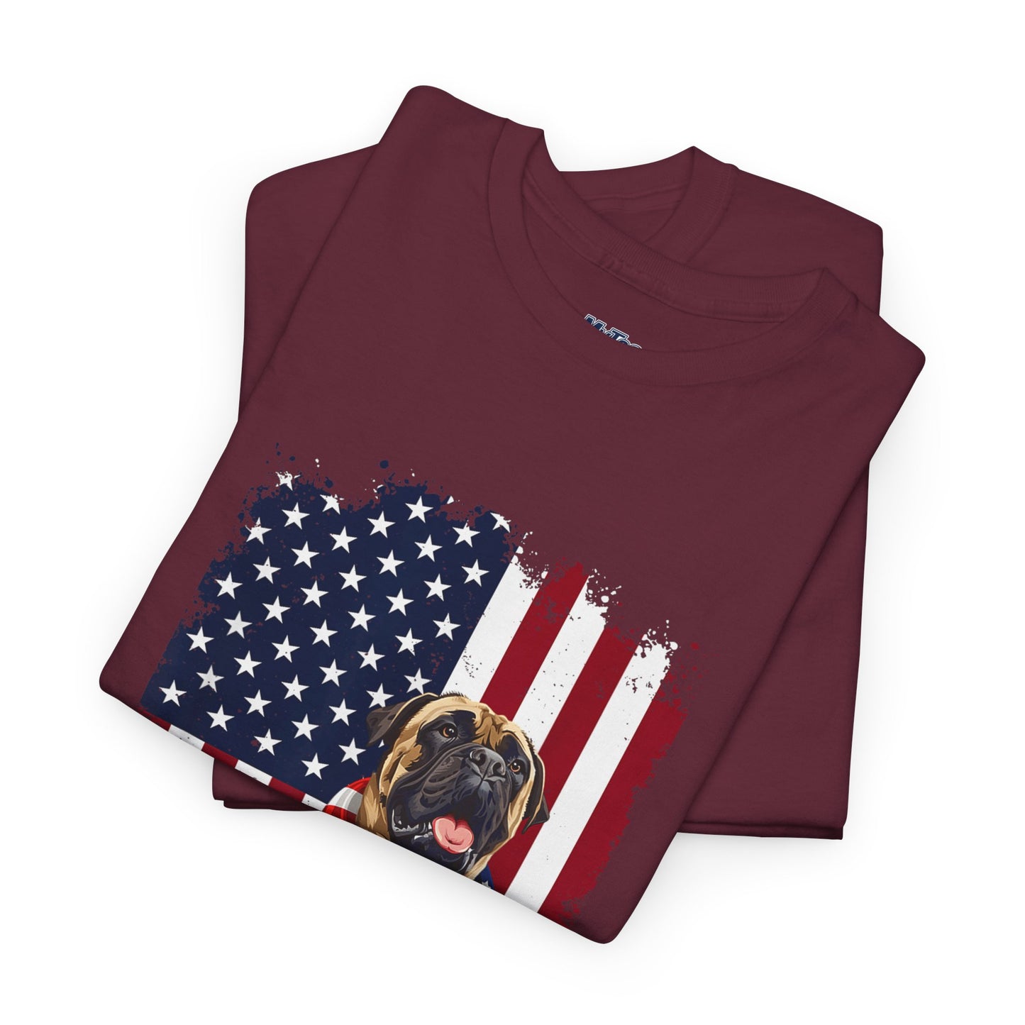 Patriotic English Mastiff Unisex T-Shirt
