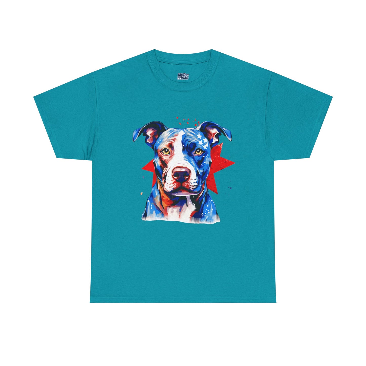Colorful Pit Bull Unisex T-Shirts | Dog Lover