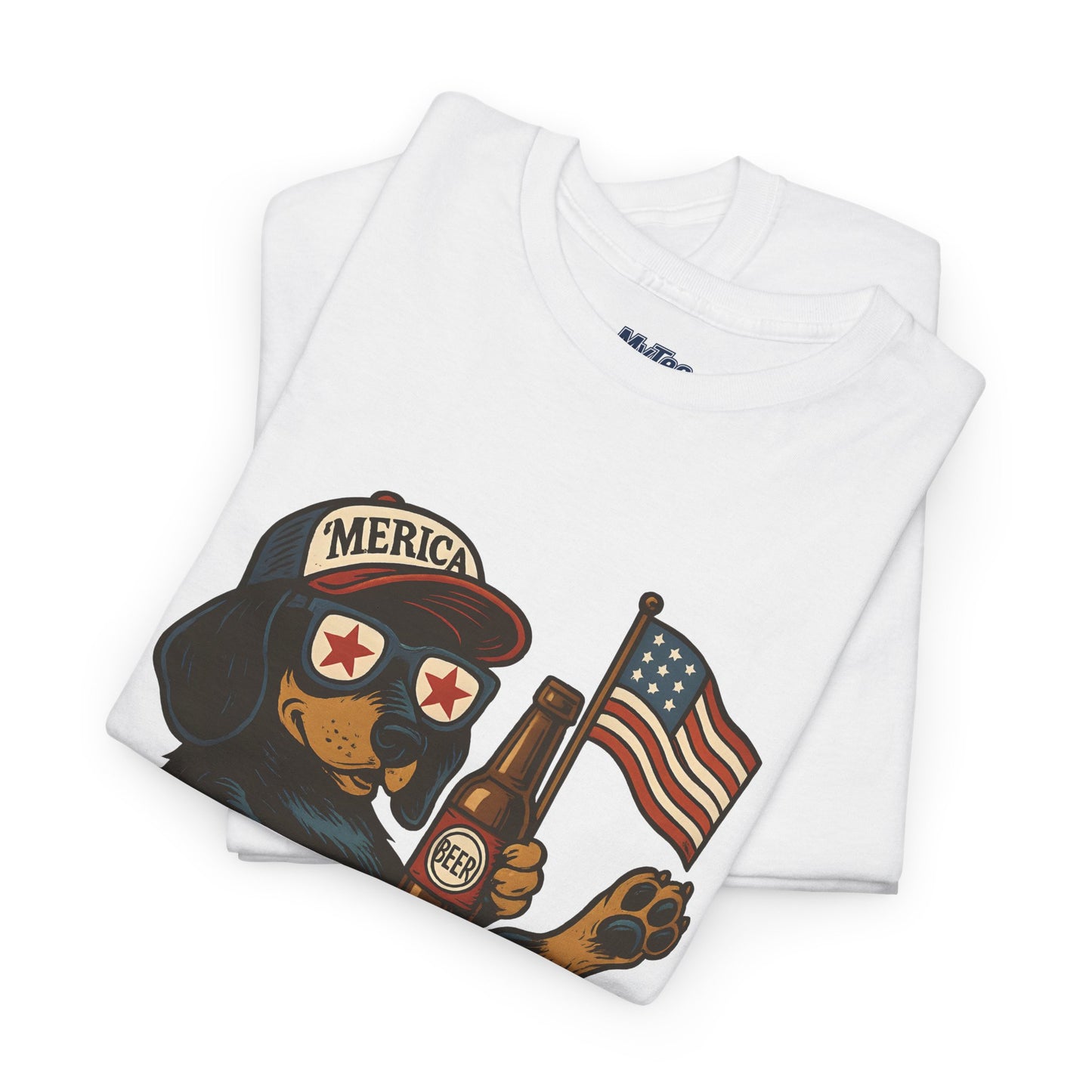 Patriotic Dachshund America Unisex T-Shirt