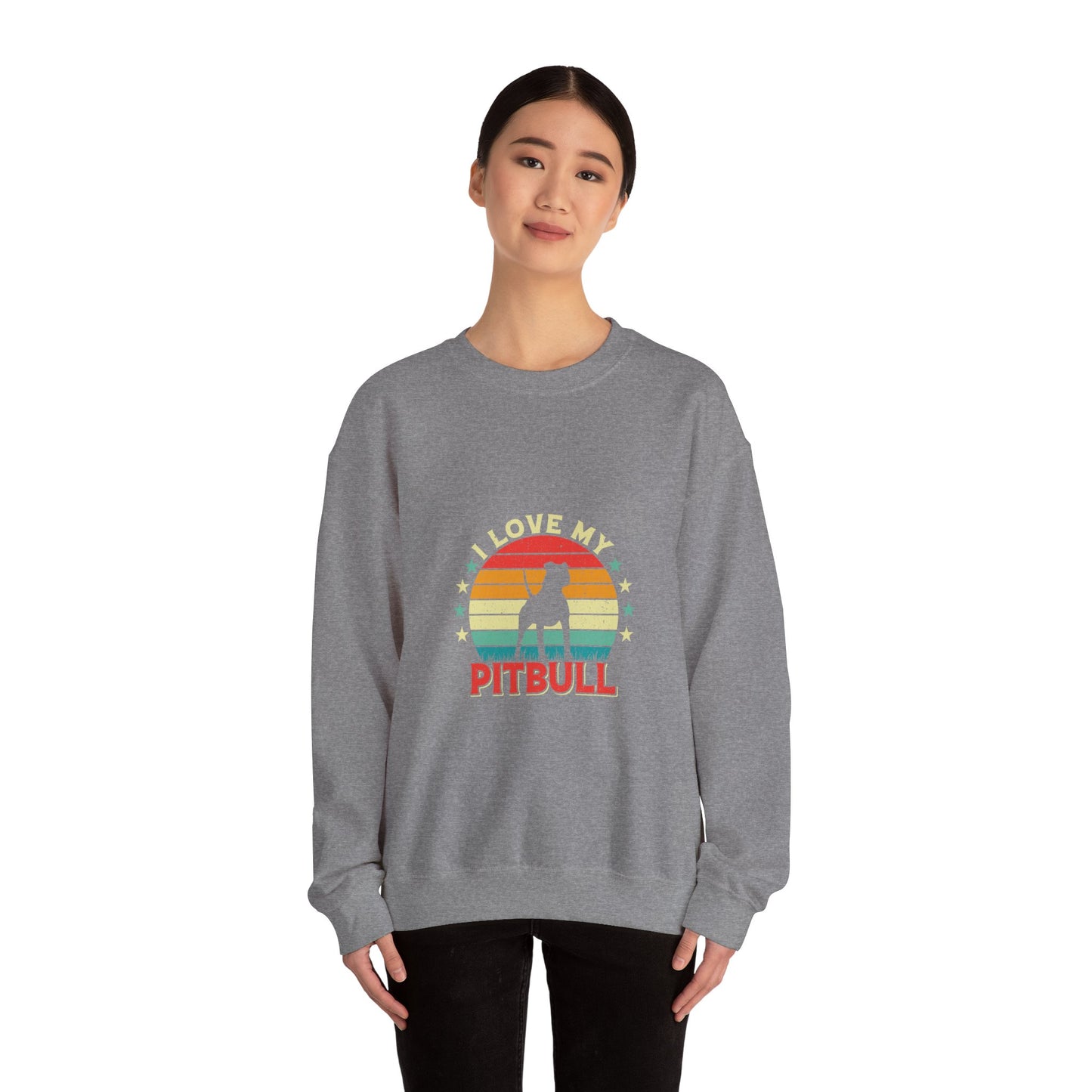 I Love My Pitbull Unisex Sweatshirts