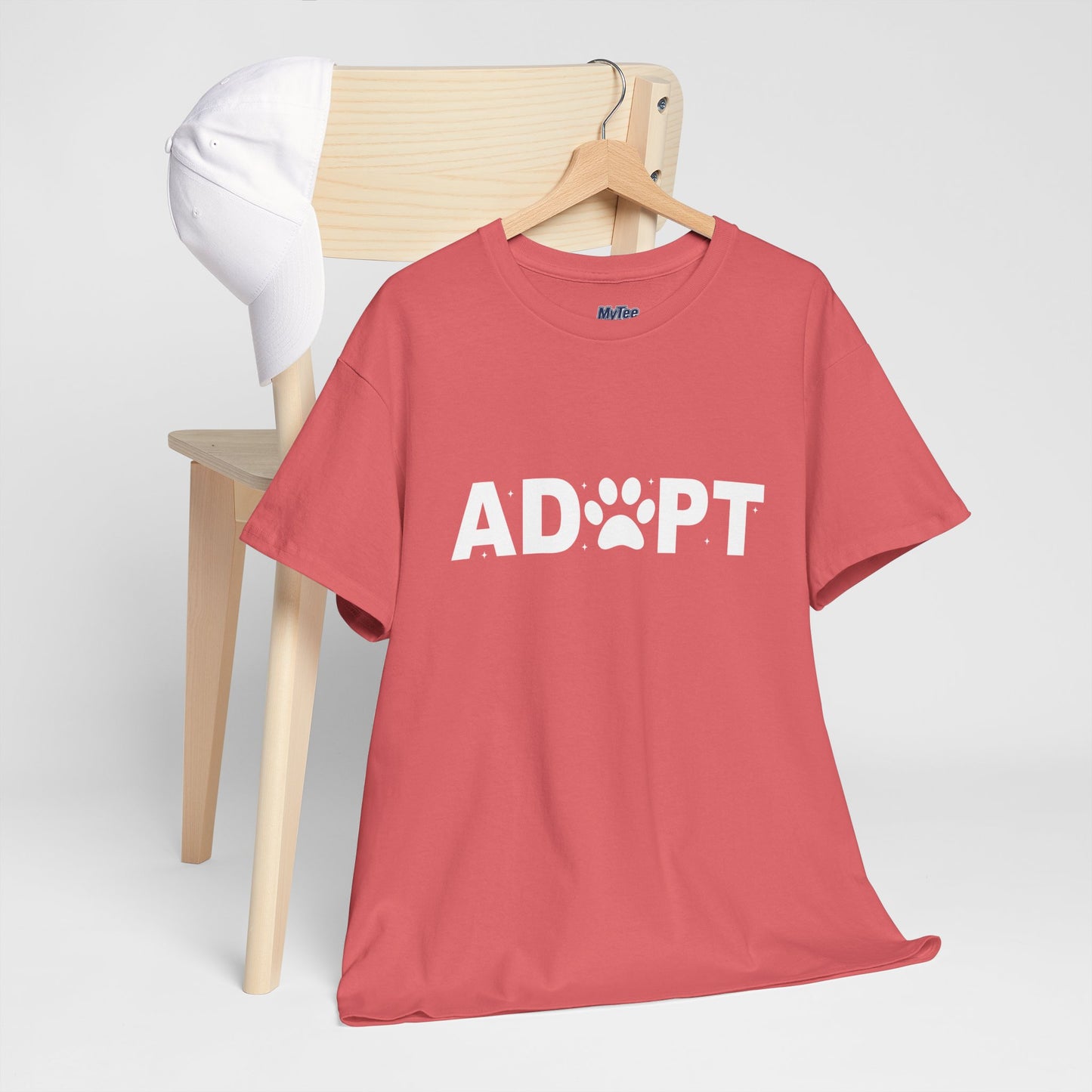 Adopt Unisex T-Shirt – Love In Every Paw Print