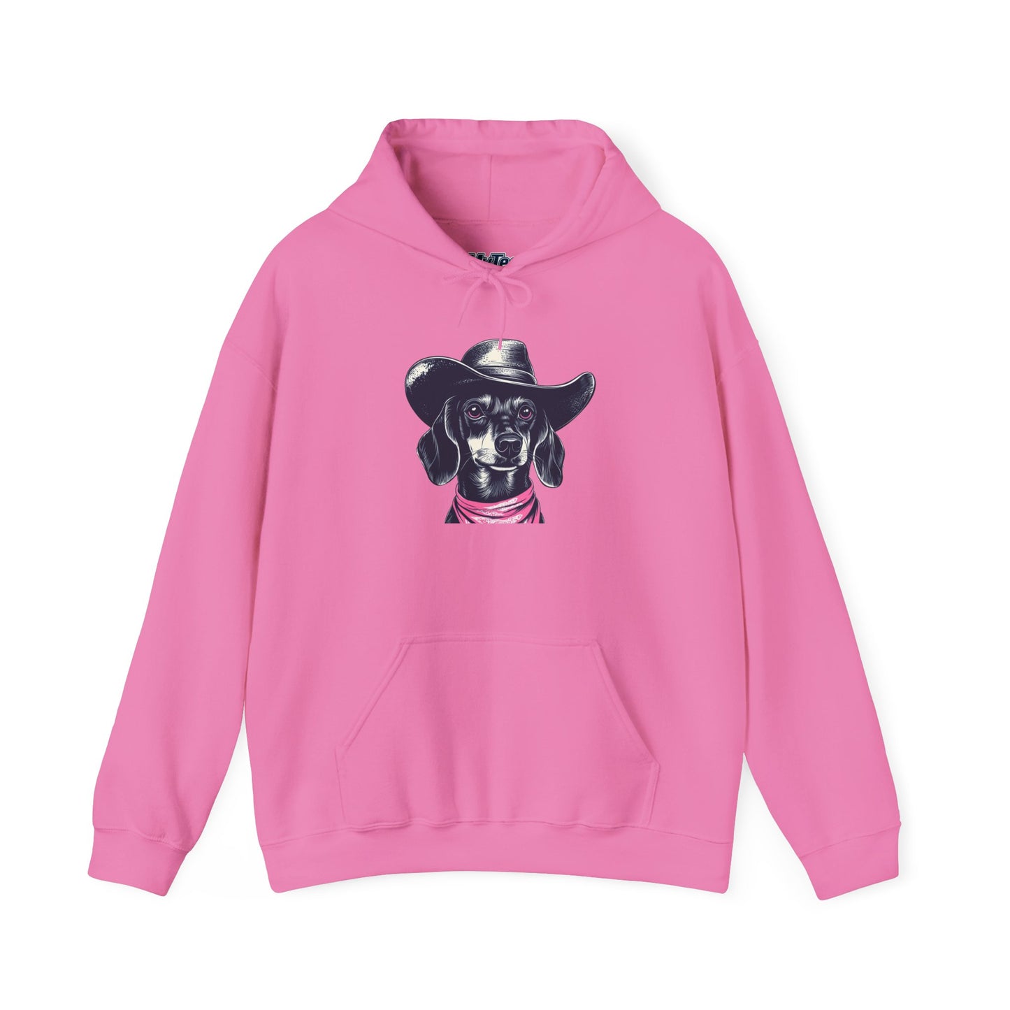 Dachshund Cowpoke Hoodie – Rodeo Pup Unisex Pullover