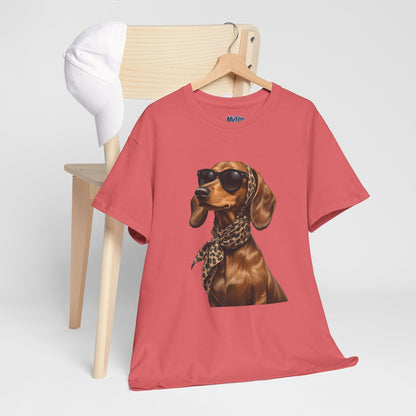 Stylish Dachshund Dog Lover Unisex T-Shirt | Cute Pet Tee