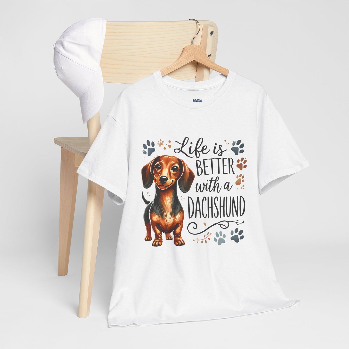Life Is Better With A Dachshund Unisex T-Shirts | Everyday Dog Lover Style