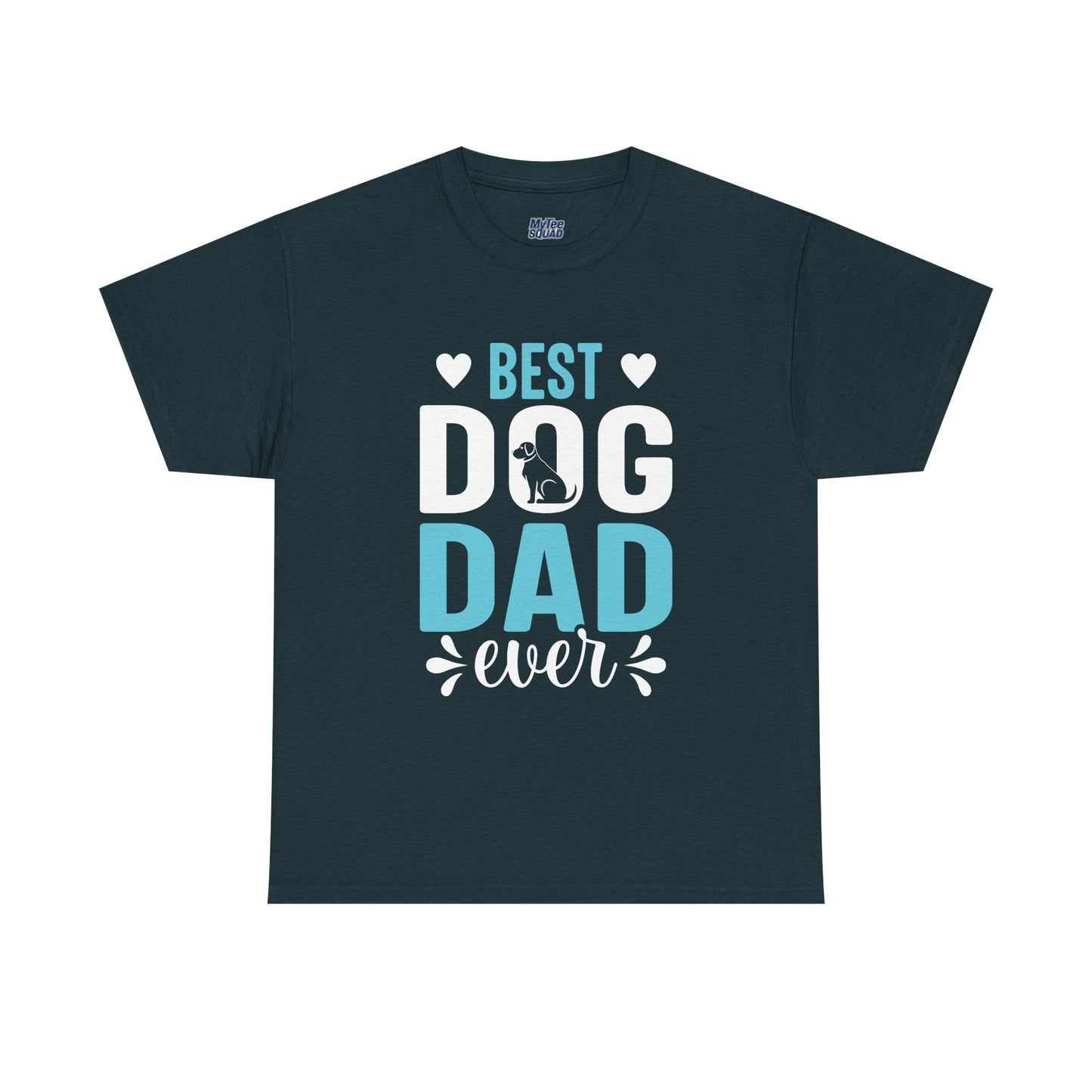 Best Dog Dad Ever Cotton T-Shirt