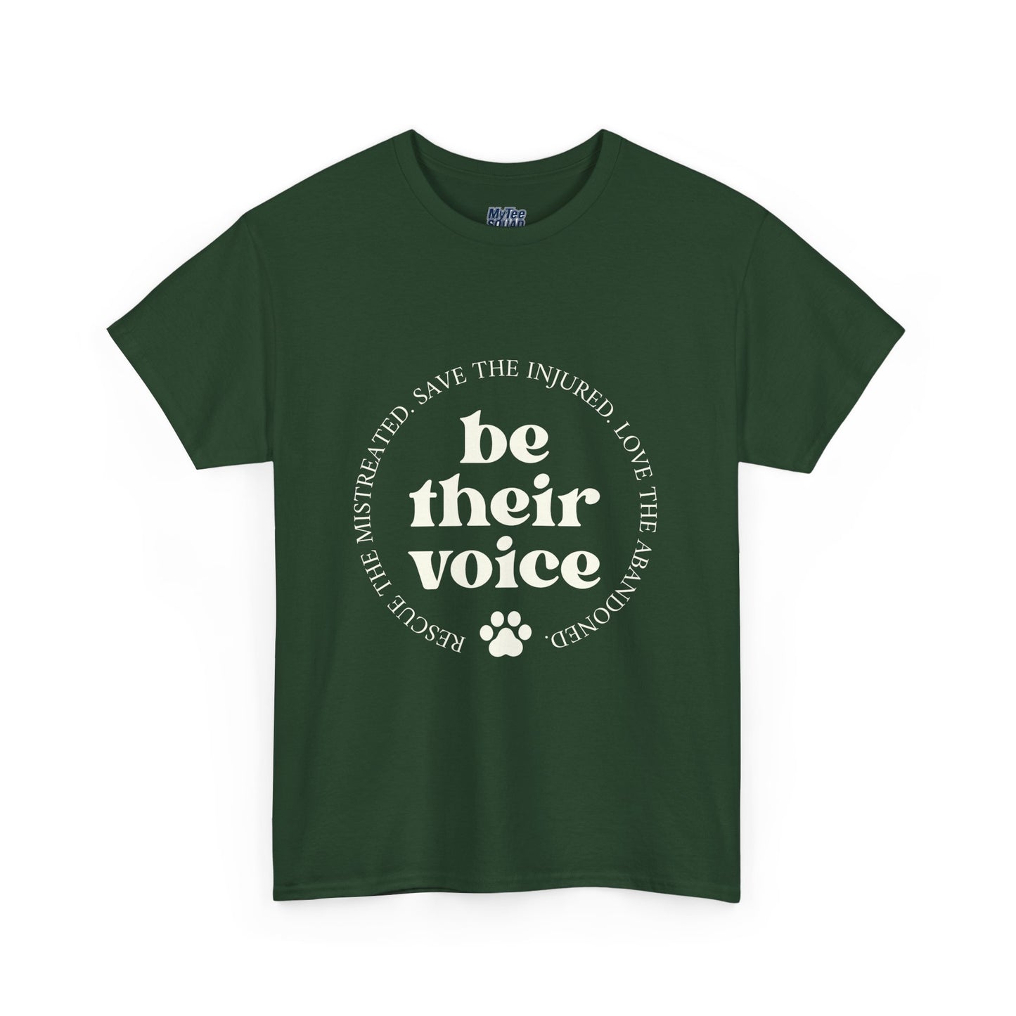 Be Their Voice T-Shirt – Animal Rights Advocate Tee