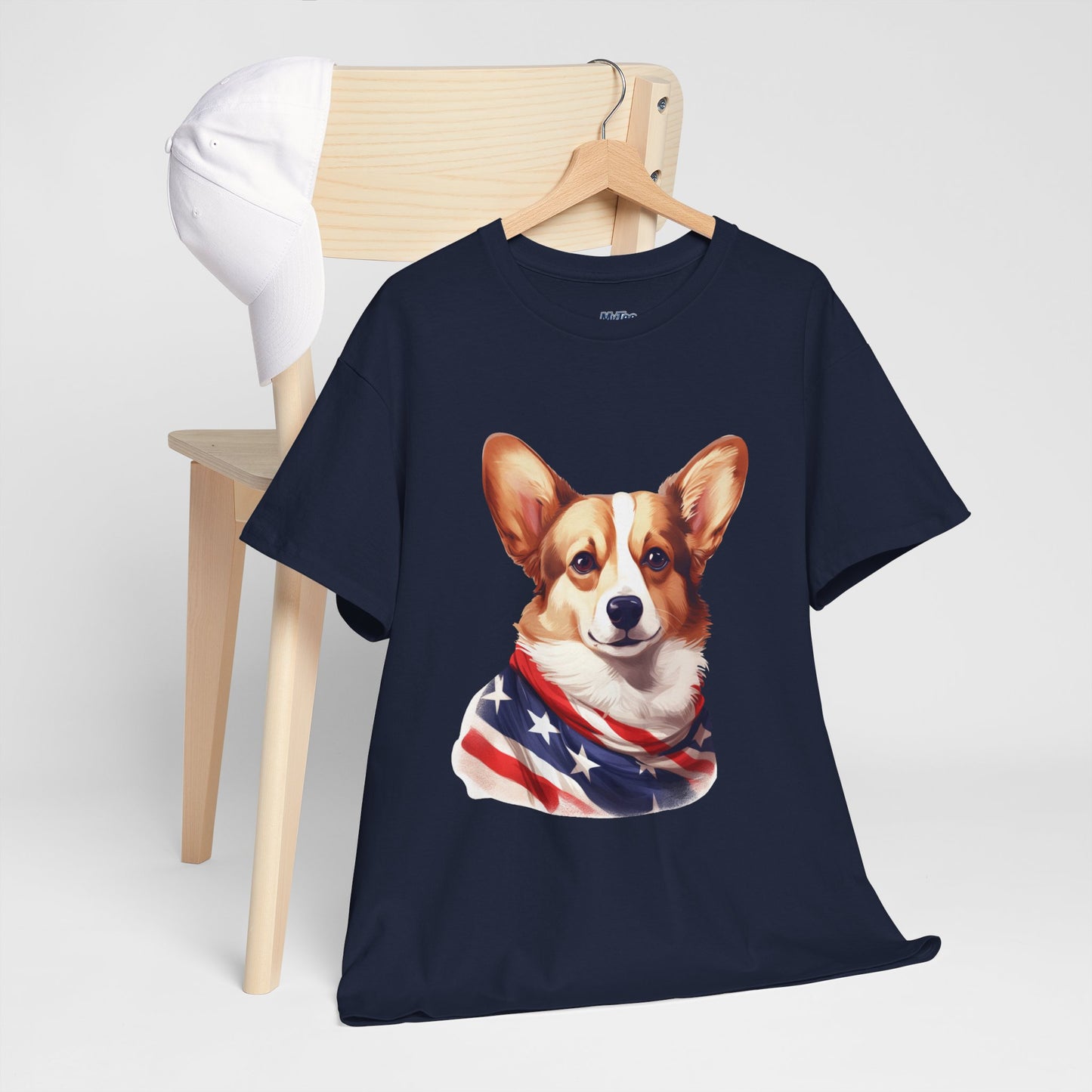Patriotic Pembroke Welsh Corgi Unisex T-Shirt