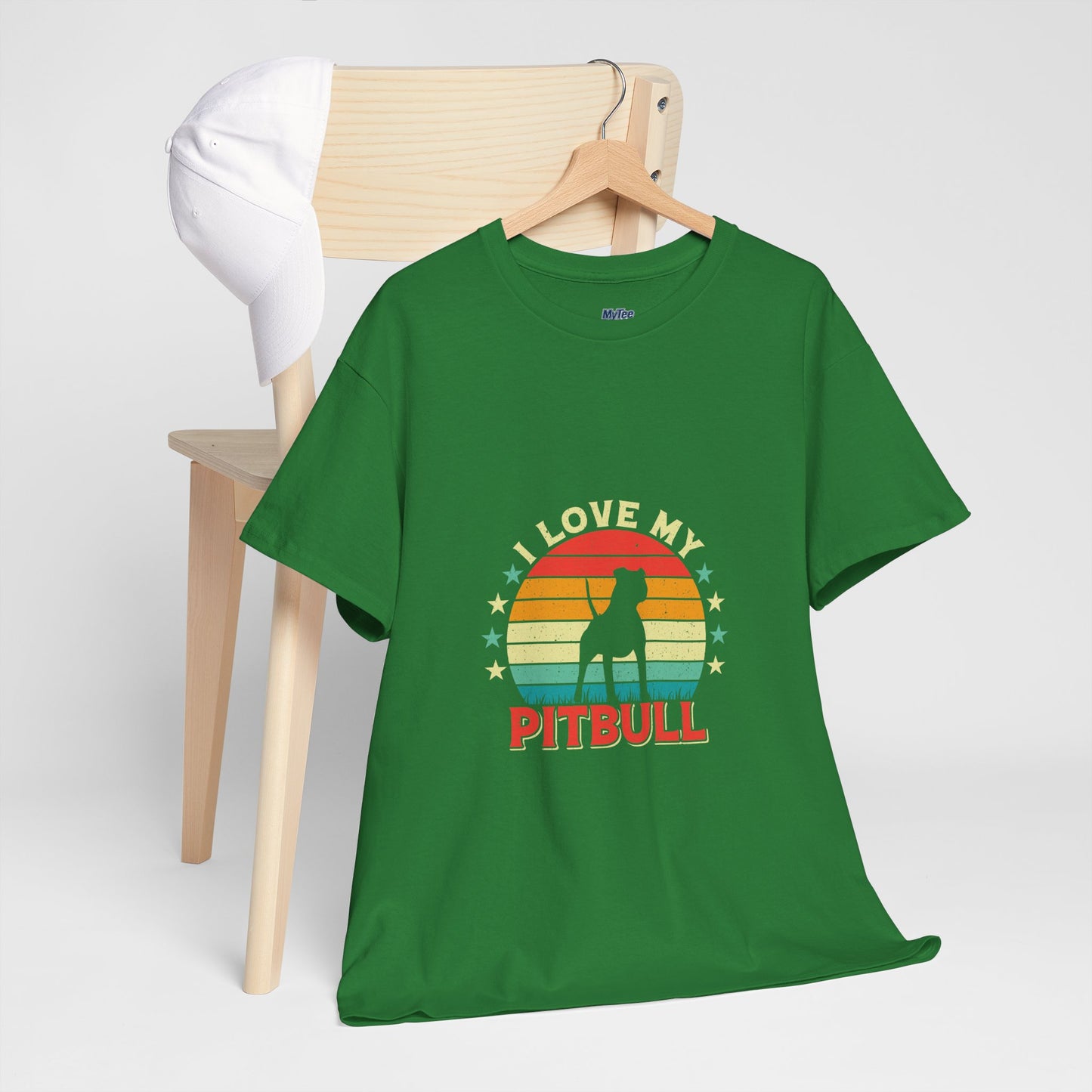 I Love My Pitbull Unisex T-Shirt | Best Gift For Dog Mom & Dad
