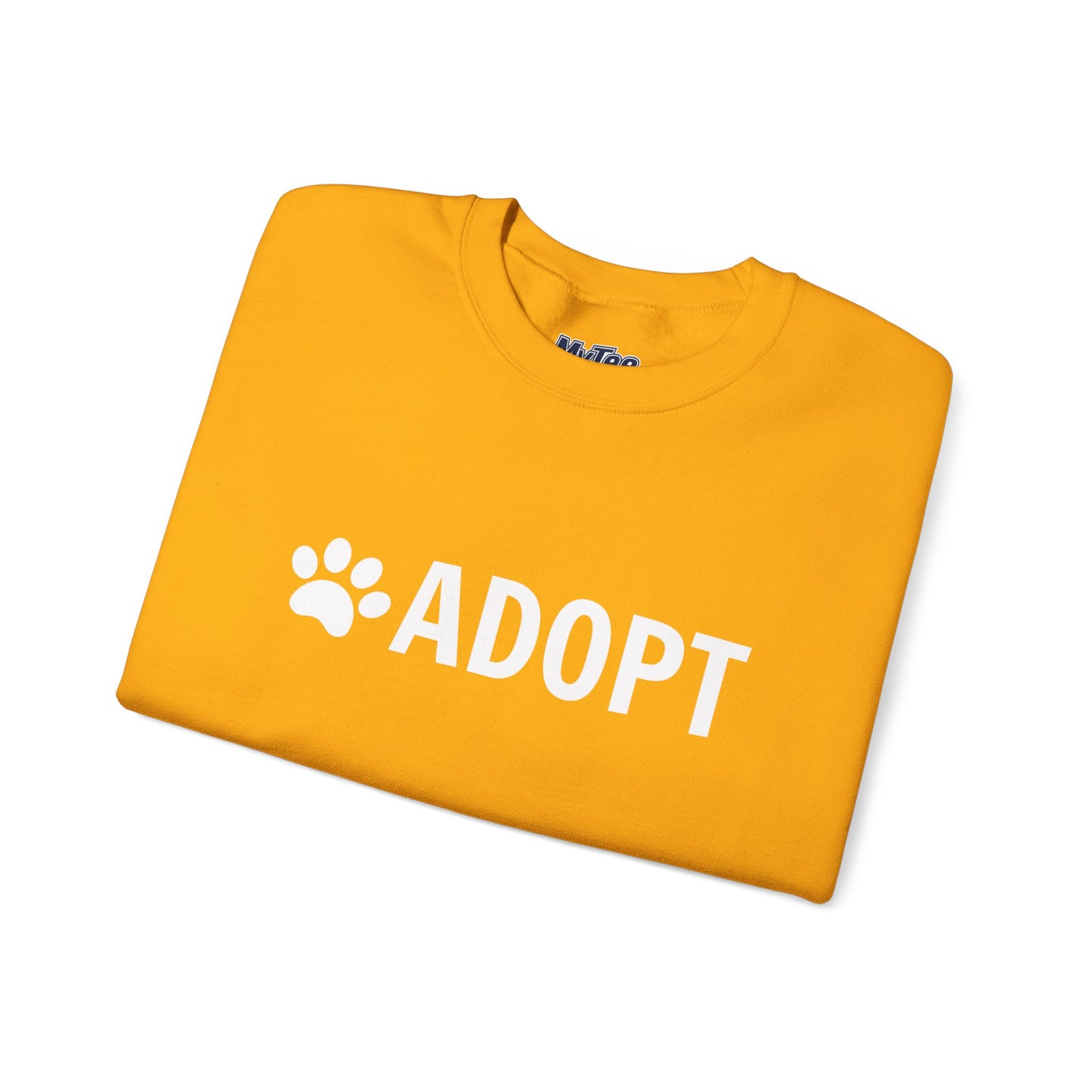 Adopt Pet Lover Crewneck Sweatshirt | Dog Rescue Inspired