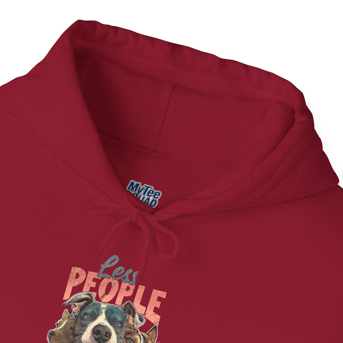 Less People More Dog Unisex Hoodie – Cozy Statement For Dog People