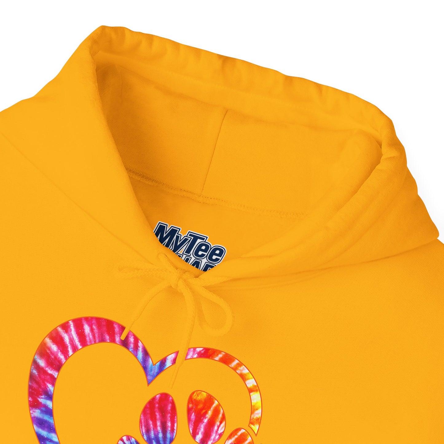 Paw Love Tie-Dye Hoodie – Wear Your Heart In Color