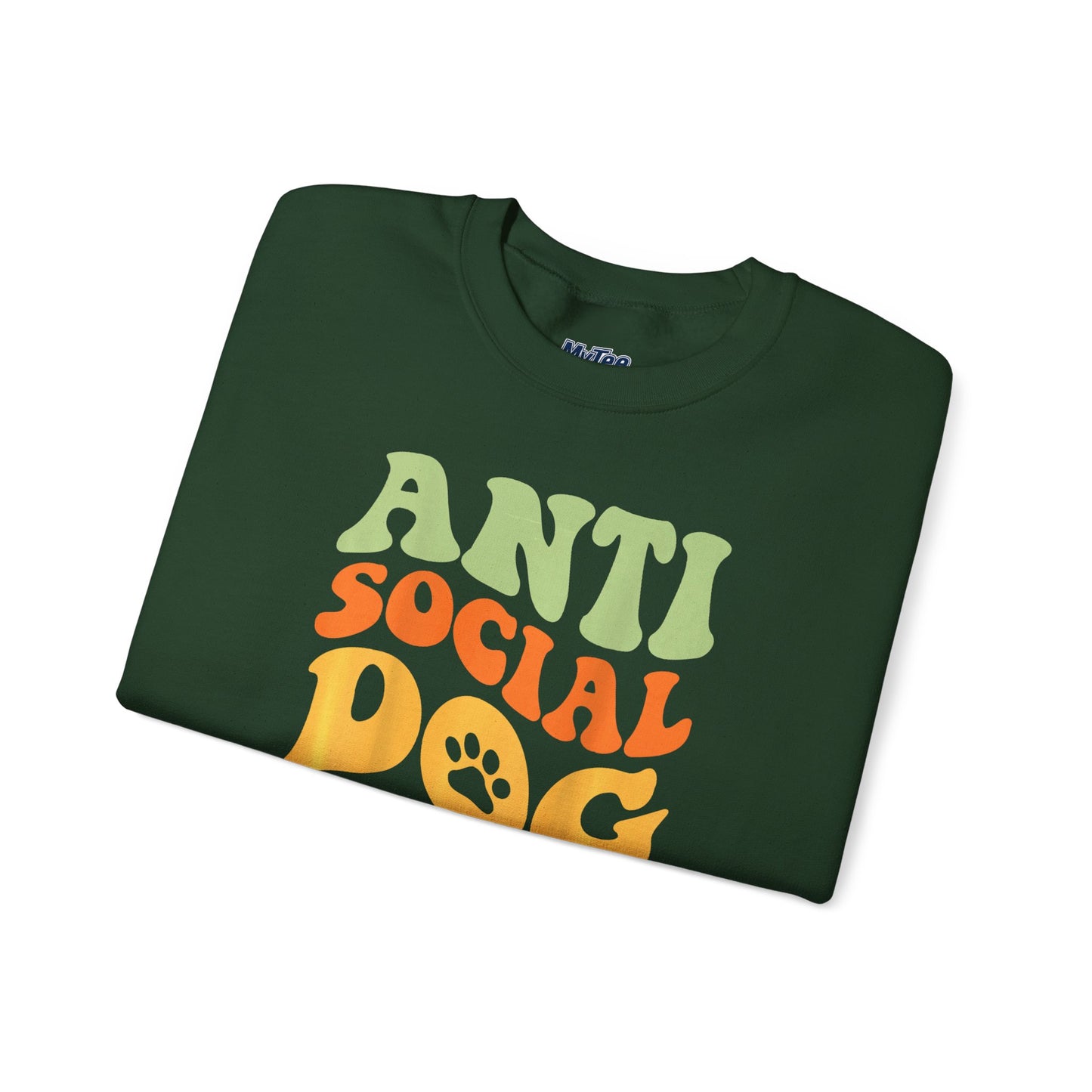 Anti-Social Dog Moms Club Sweatshirt | Relaxed Style For Fur Mama