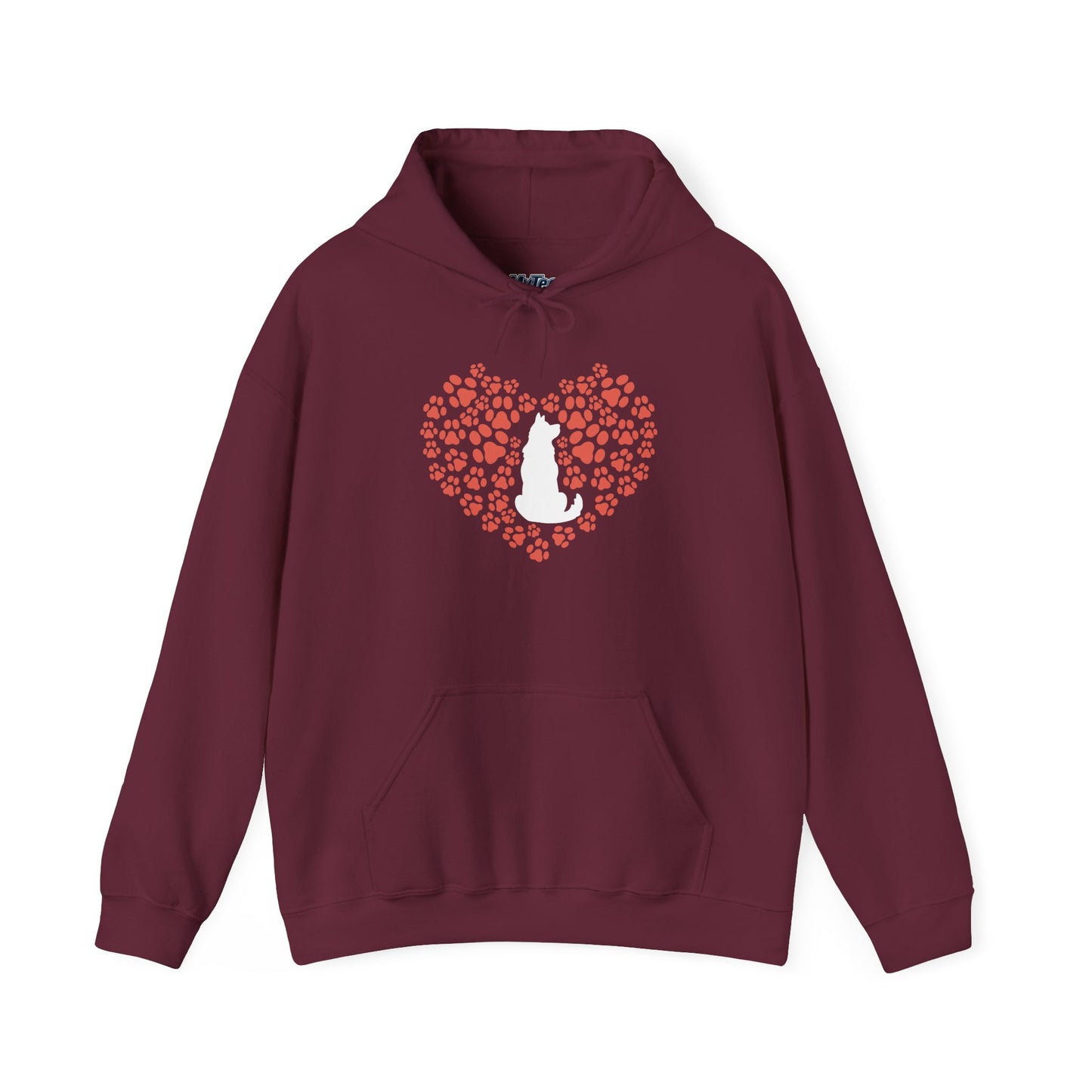 Heart Of A Cat – Minimalist Pet Lover Hoodie