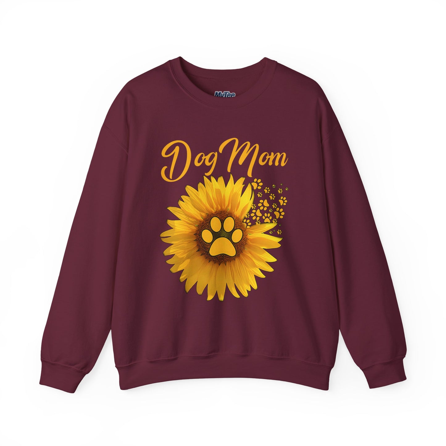 Sunflower Soul, Dog Mom Heart Sweatshirt