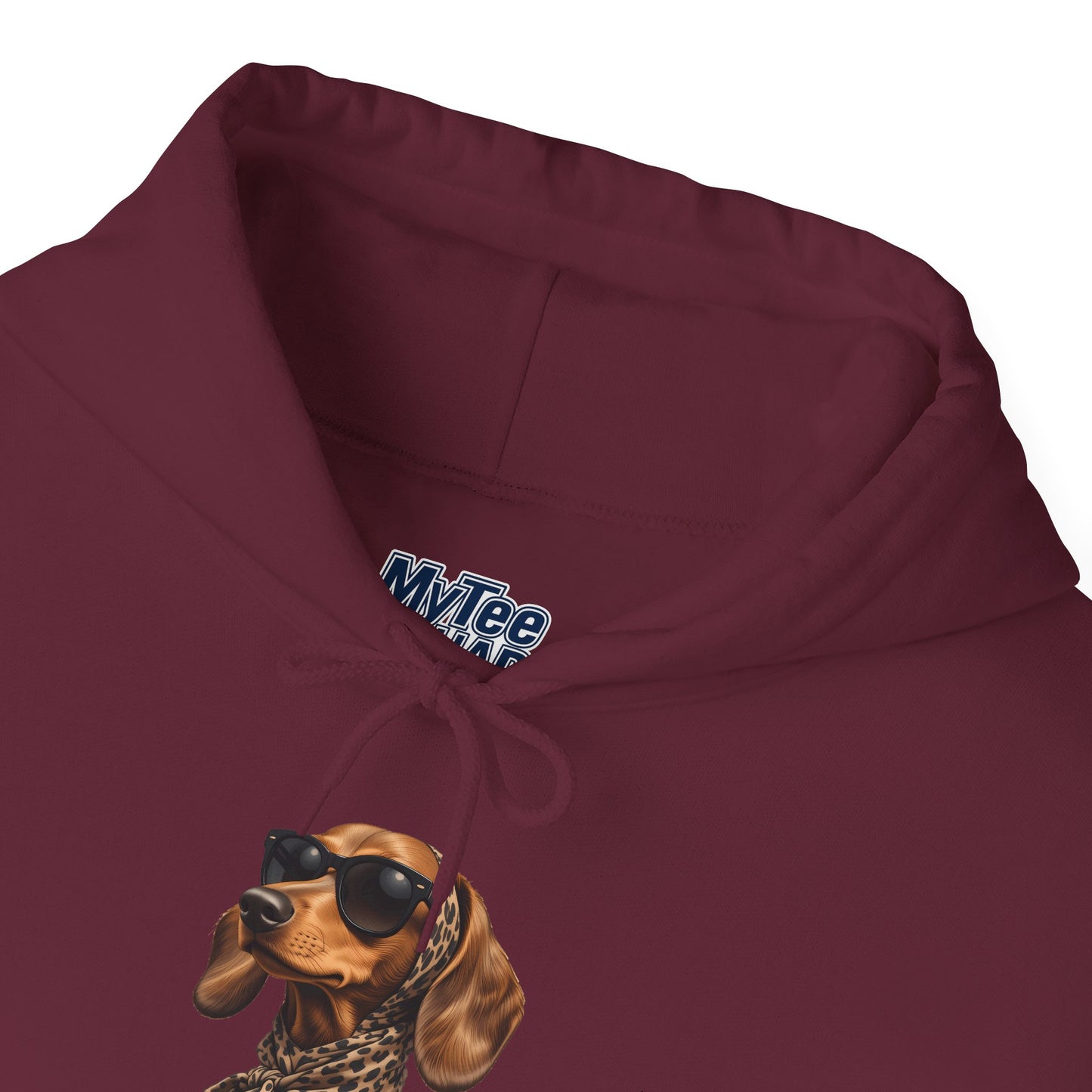 Cool Dachshund Dog Sunglasses Unisex Hoodie |  Dog Lover Gift, Pet-Themed Fashion