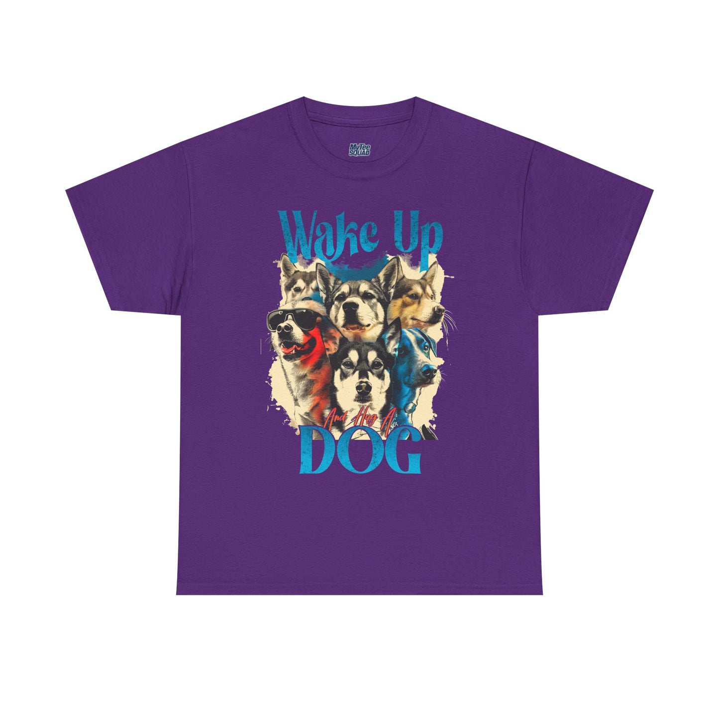Wake Up Dog Unisex Cotton Tee