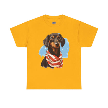 Patriotic Dachshund Unisex T-Shirt