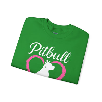 Pitbull Mama Pullover – Cute & Comfy Dog Mom Sweatshirt