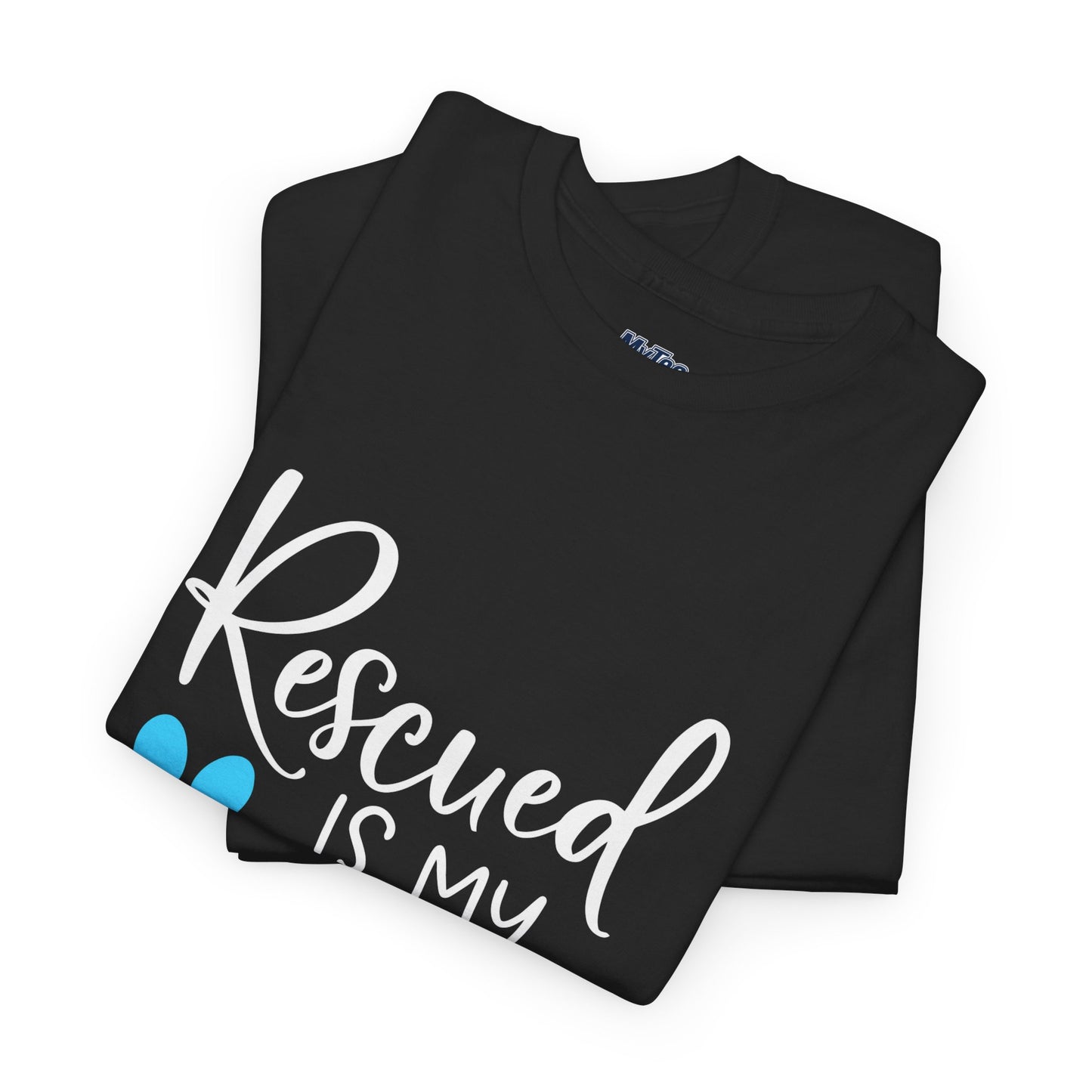 Rescued Is My Favorite Breed T-Shirt – Pet Adoption Love Tee