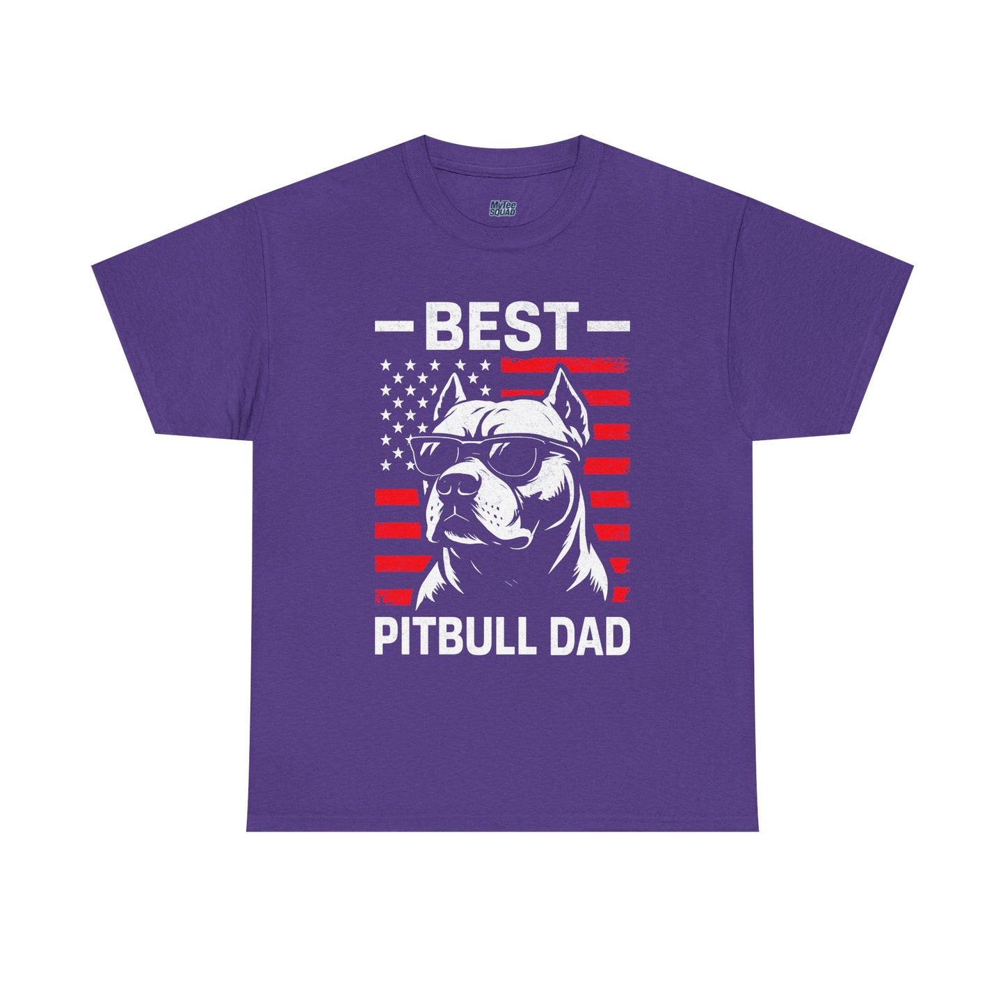 Best Pitbull Dad T-Shirt For Real Dog Father Only