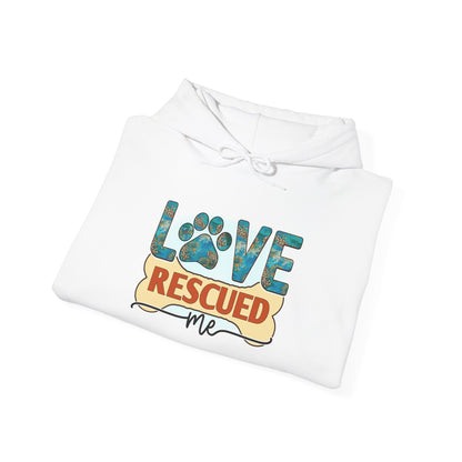 Love Rescued Me Pet Unisex Hoodie