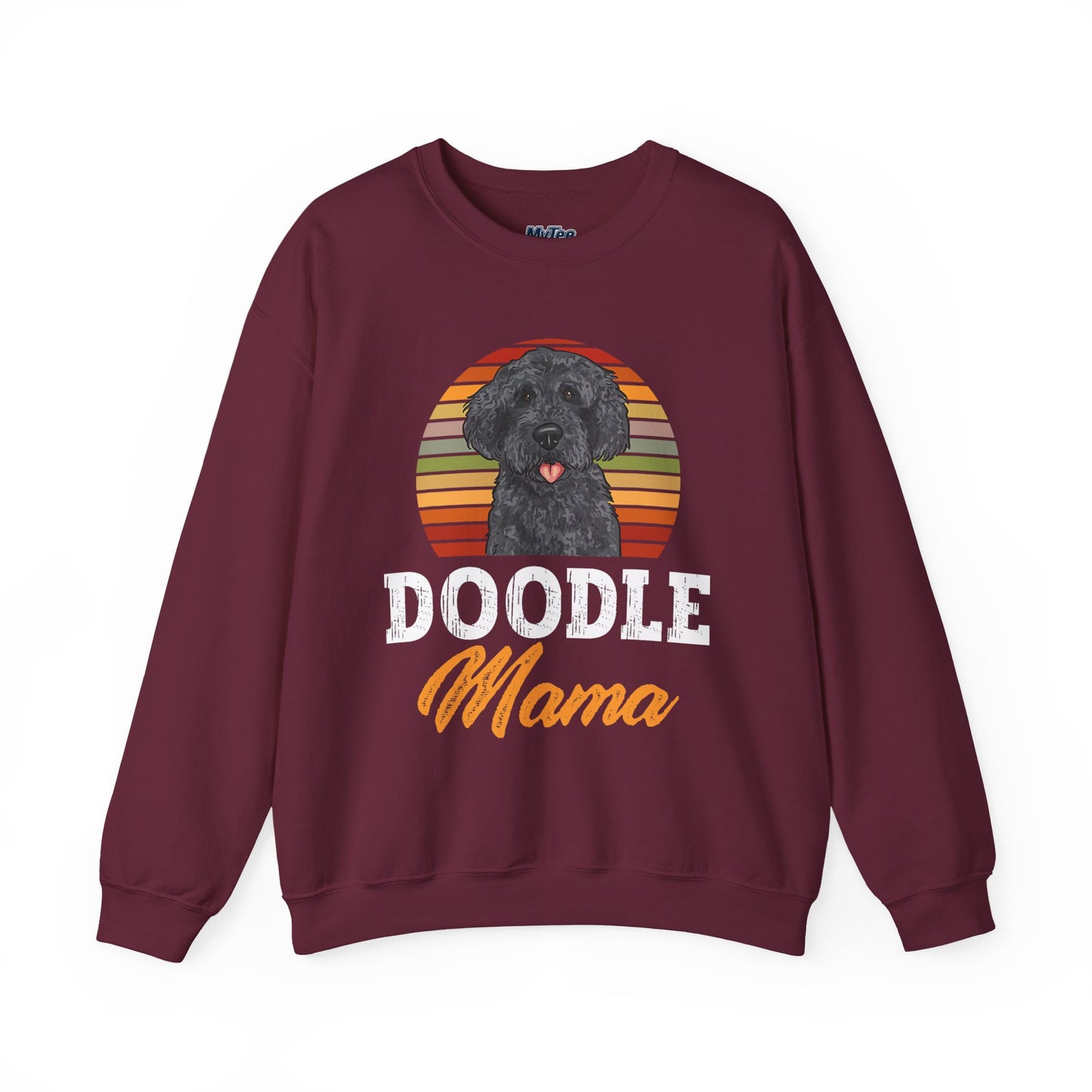 Doodle Mama Crewneck Sweatshirt - Casual Wear Dog Mom Gift