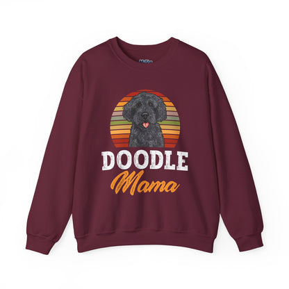 Doodle Mama Crewneck Sweatshirt - Casual Wear Dog Mom Gift