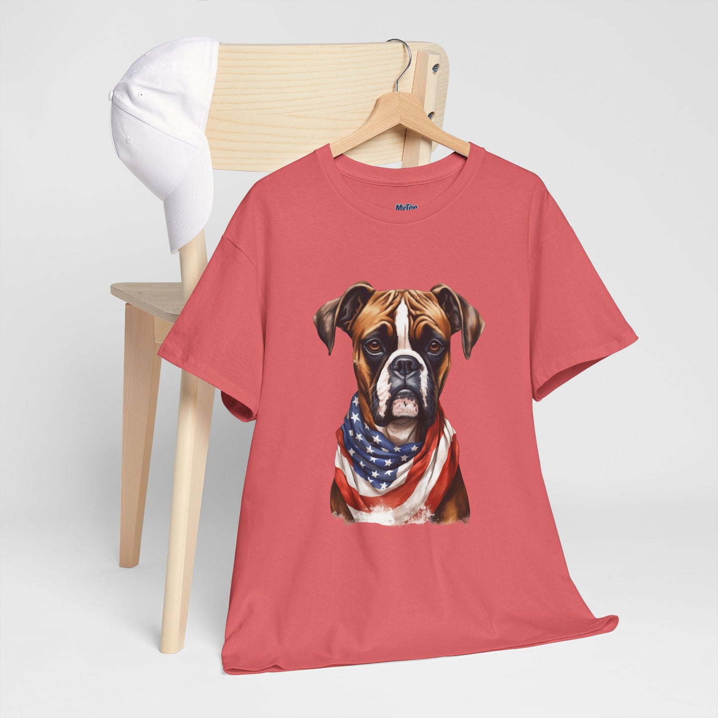 Patriotic Boxer Unisex T-Shirt