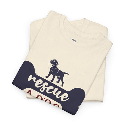 Rescue a Dog Unisex Cotton T-shirt | Dog Lover