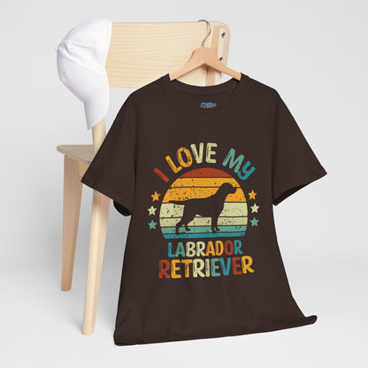 I Love My Labrador Retriever Unisex T-Shirts