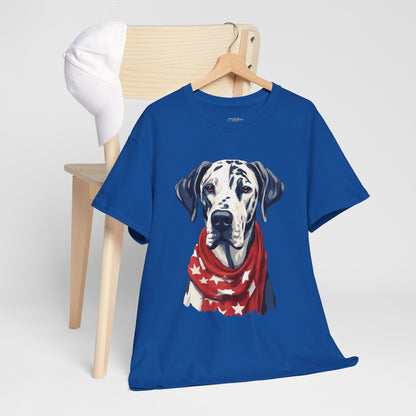 Patriotic Great Dane Unisex T-Shirt