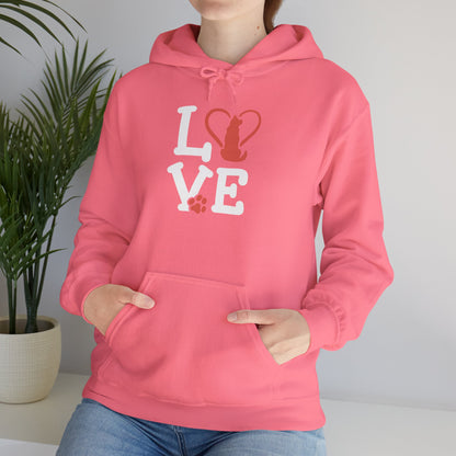 Love Cat Hoodie | Cozy Gift for Pet Lovers