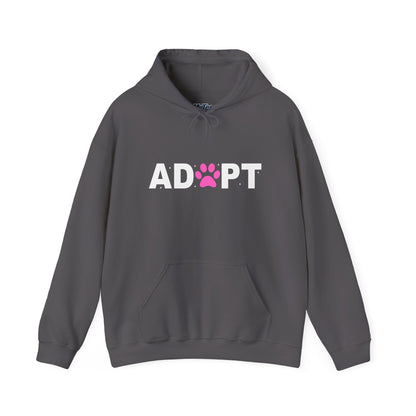 Adopt Paw Unisex Hoodie – Shelter Love Wrapped In Cotton
