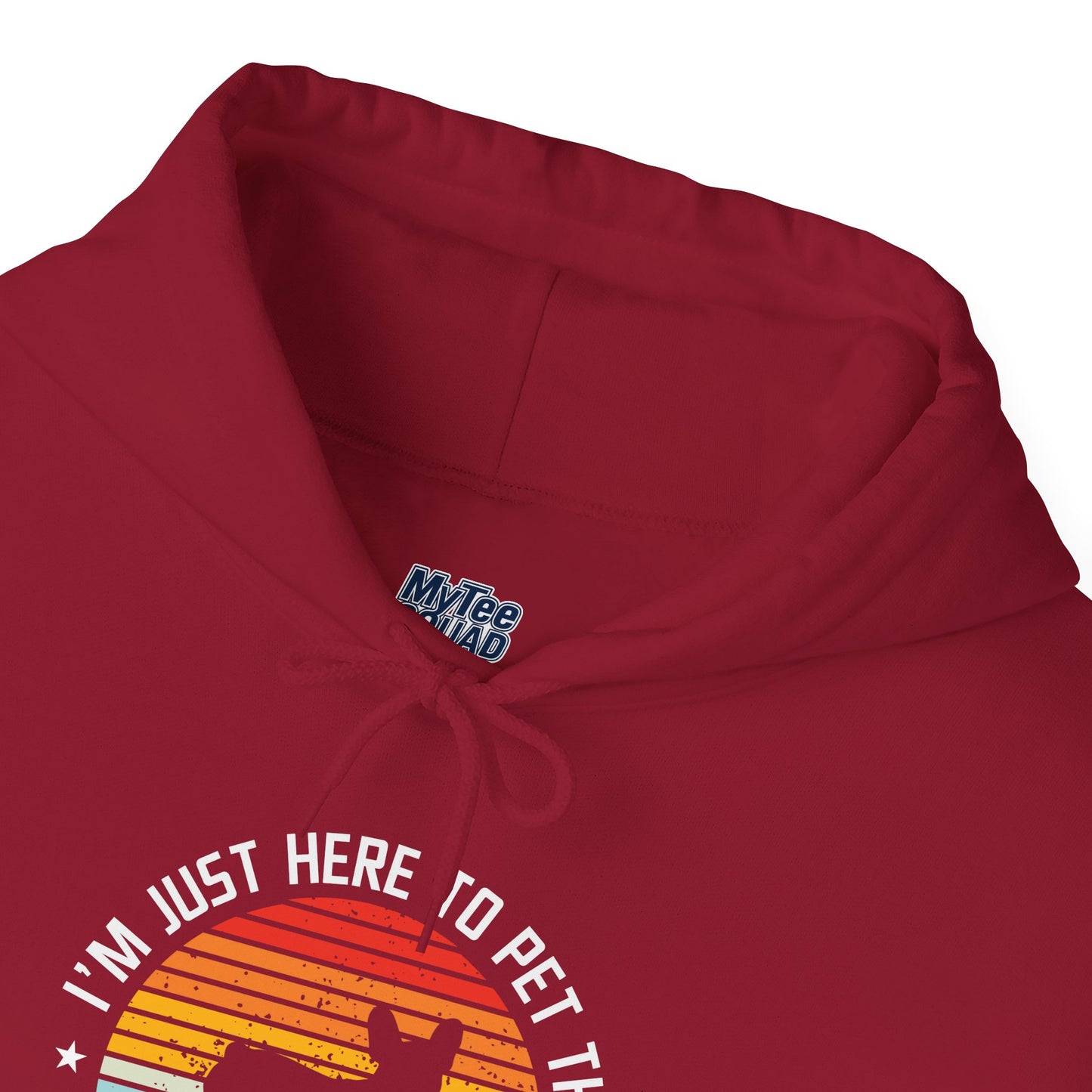 I'm Just Here To Pet The Labrador Retiever Unisex Hoodie