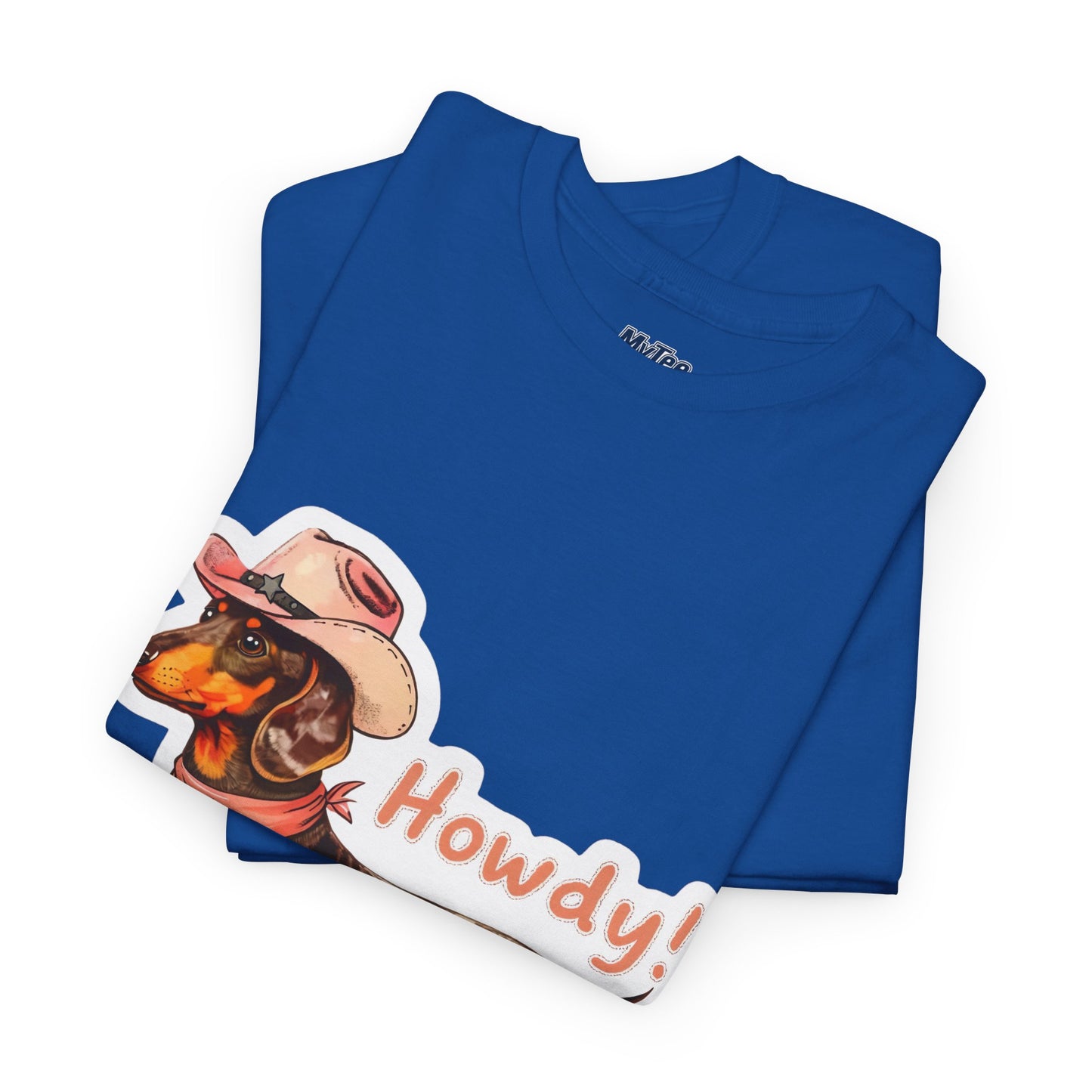 Dachshund Howdy Unisex T-Shirt – Southern Charm For Pup Fans