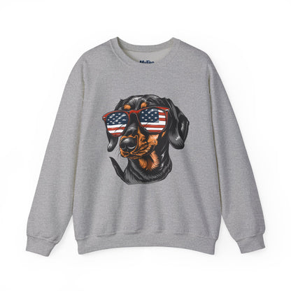 Dachshund Heavy Blend Unisex Sweatshirt – Cozy Pup Parent Style