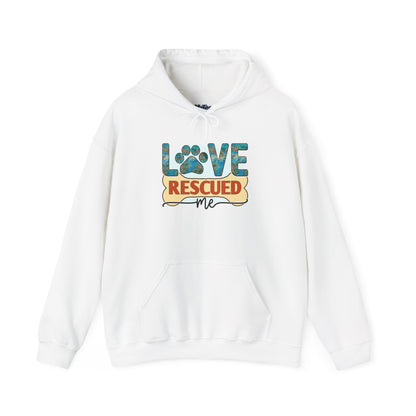 Love Rescued Me Pet Unisex Hoodie