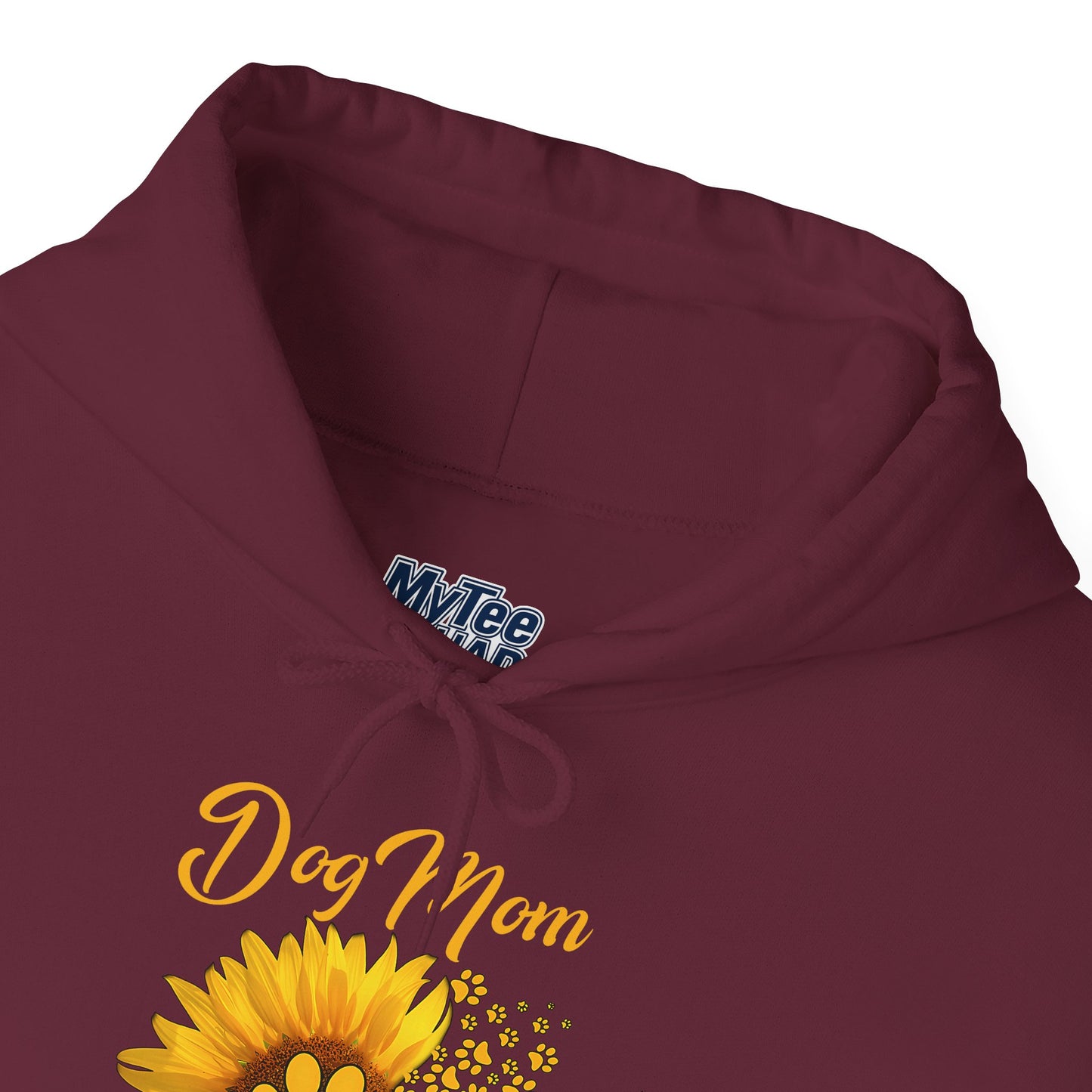 Sunflower Soul, Dog Mom Heart Hoodie