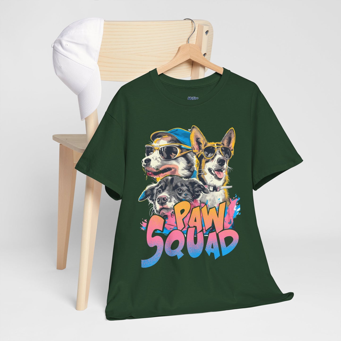 Paw Squad Unisex T-Shirt – Dog Crew Graphic Tee For Pet Lovers