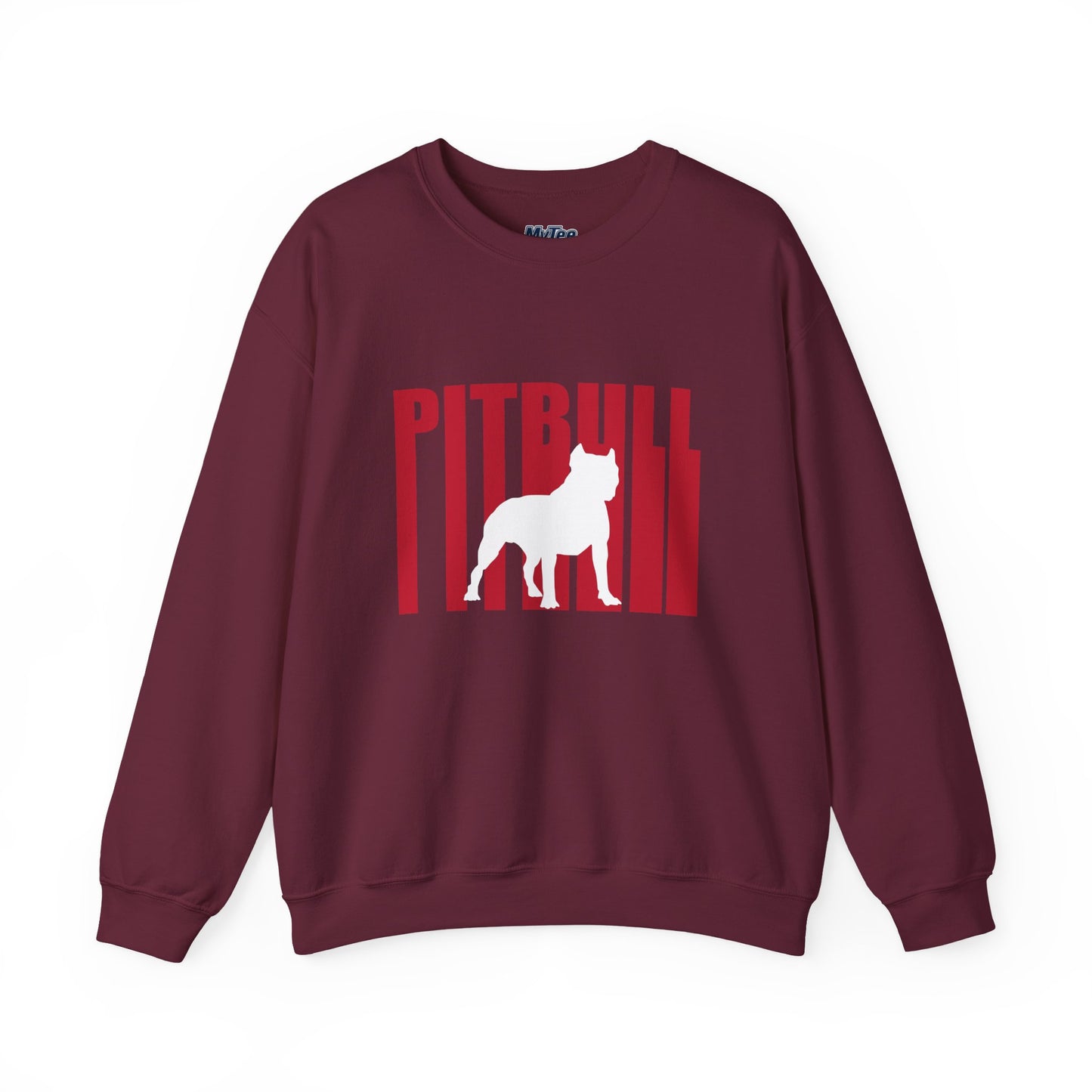 Stylish Pitbull Graphic Unisex Crewneck Sweatshirt | Dog Lover Gift
