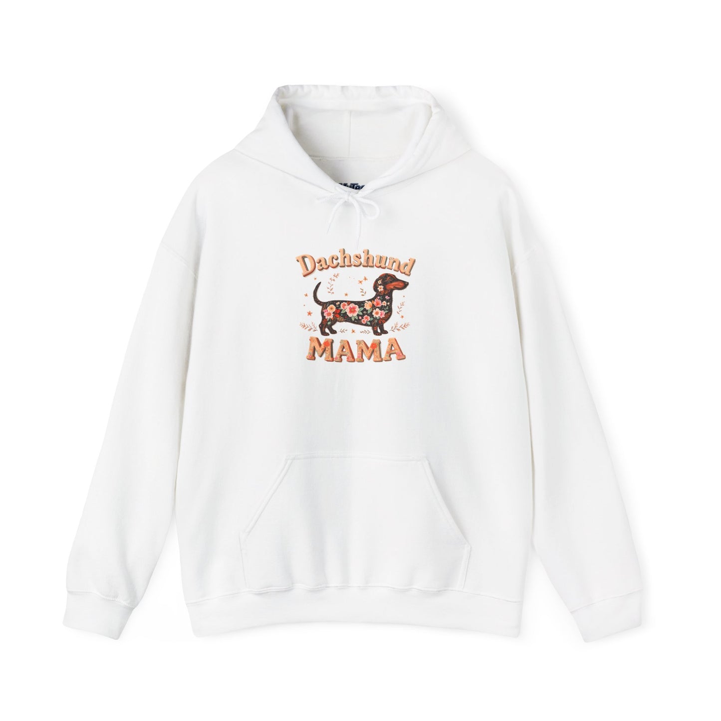 Dachshund Mama Everyday Hoodie – Floral Comfort For Pup Fans