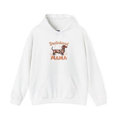 Dachshund Mama Everyday Hoodie – Floral Comfort For Pup Fans