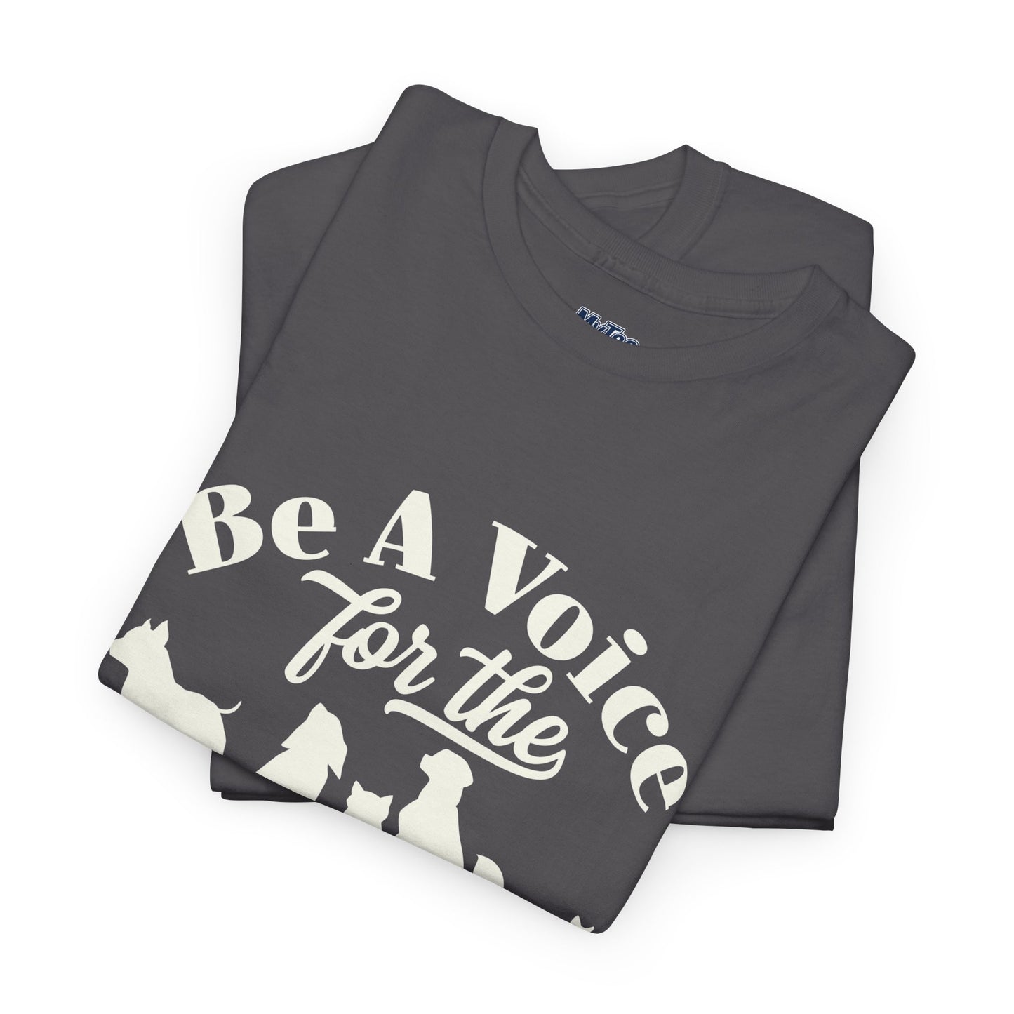 Be A Voice For The Voiceless Unisex T-Shirt | Empowering Animal Rescue Tee