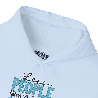Less People More Dogs Unisex Hoodie, Gifts For Pet Owners