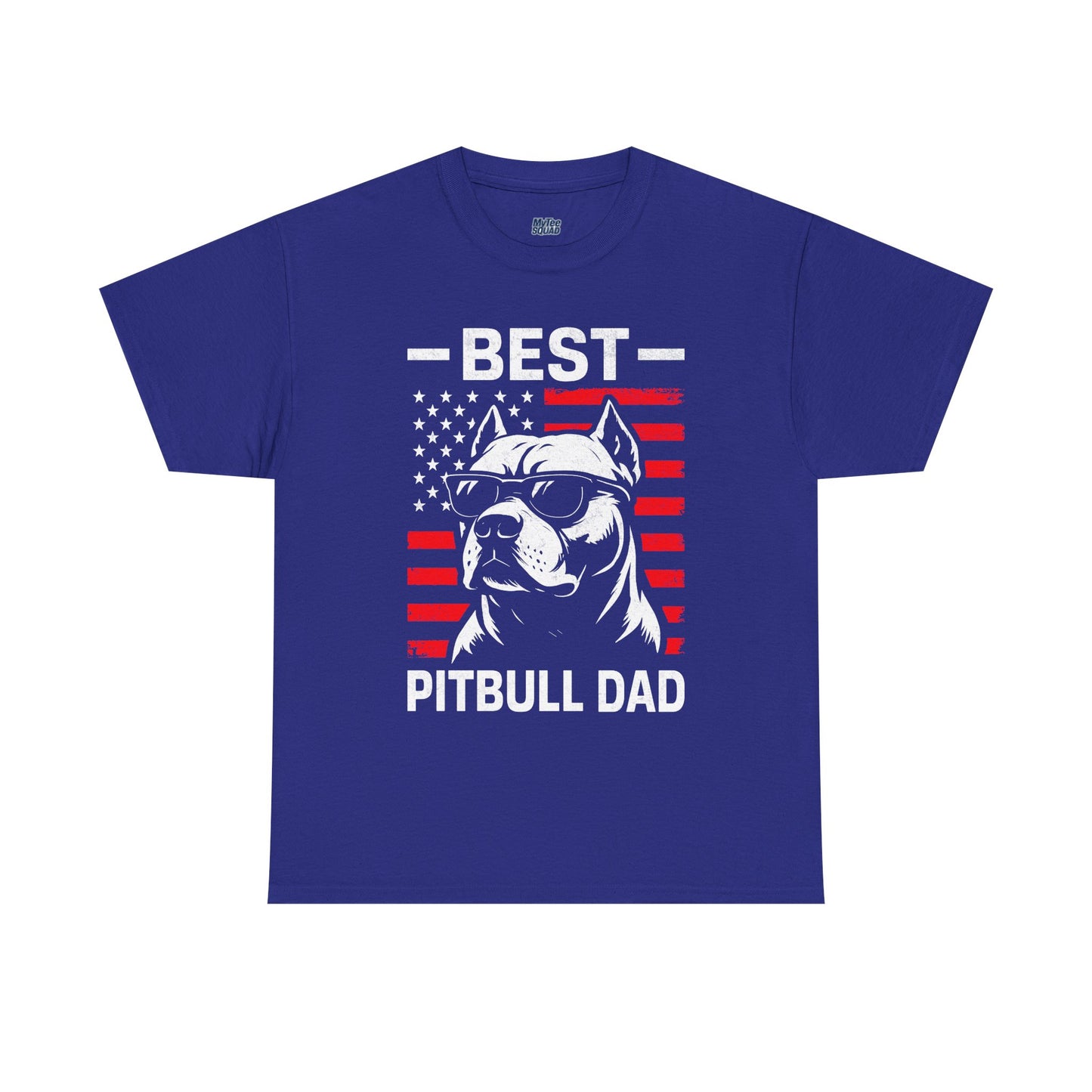 Best Pitbull Dad T-Shirt For Real Dog Father Only
