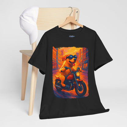 Cool Dog Biker Labrador Retriever Unisex T-Shirts
