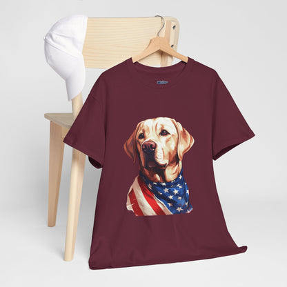 Patriotic Labrador Retreiever Unisex T-Shirt